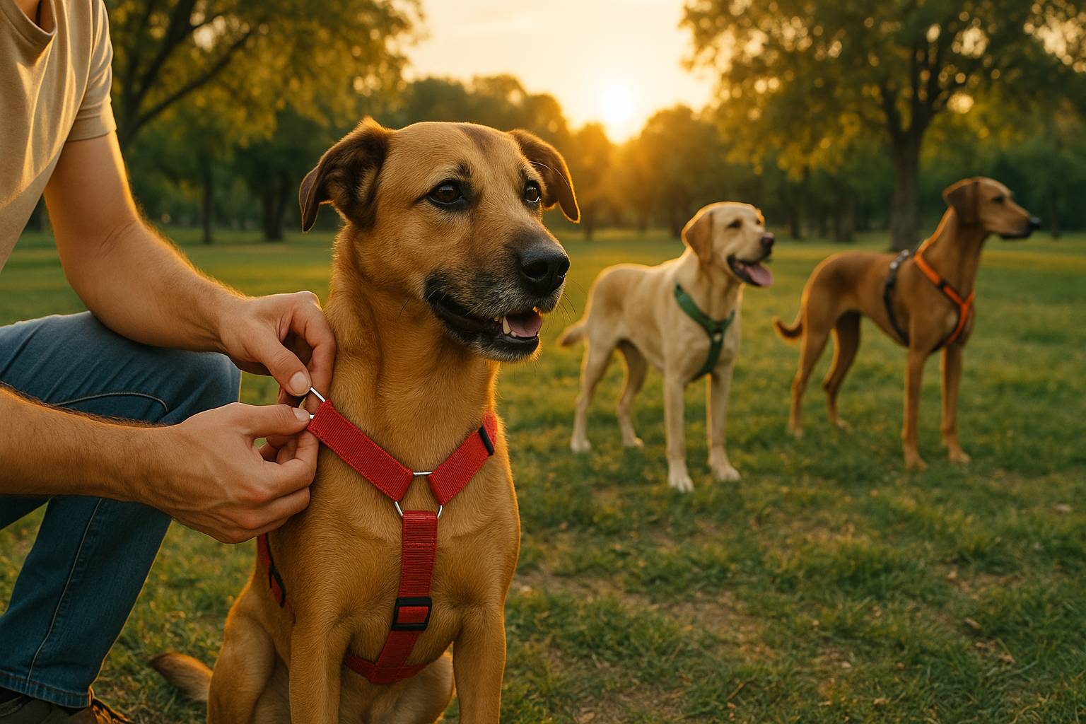 Cómo elegir el arnés ideal para pasear a tu perro