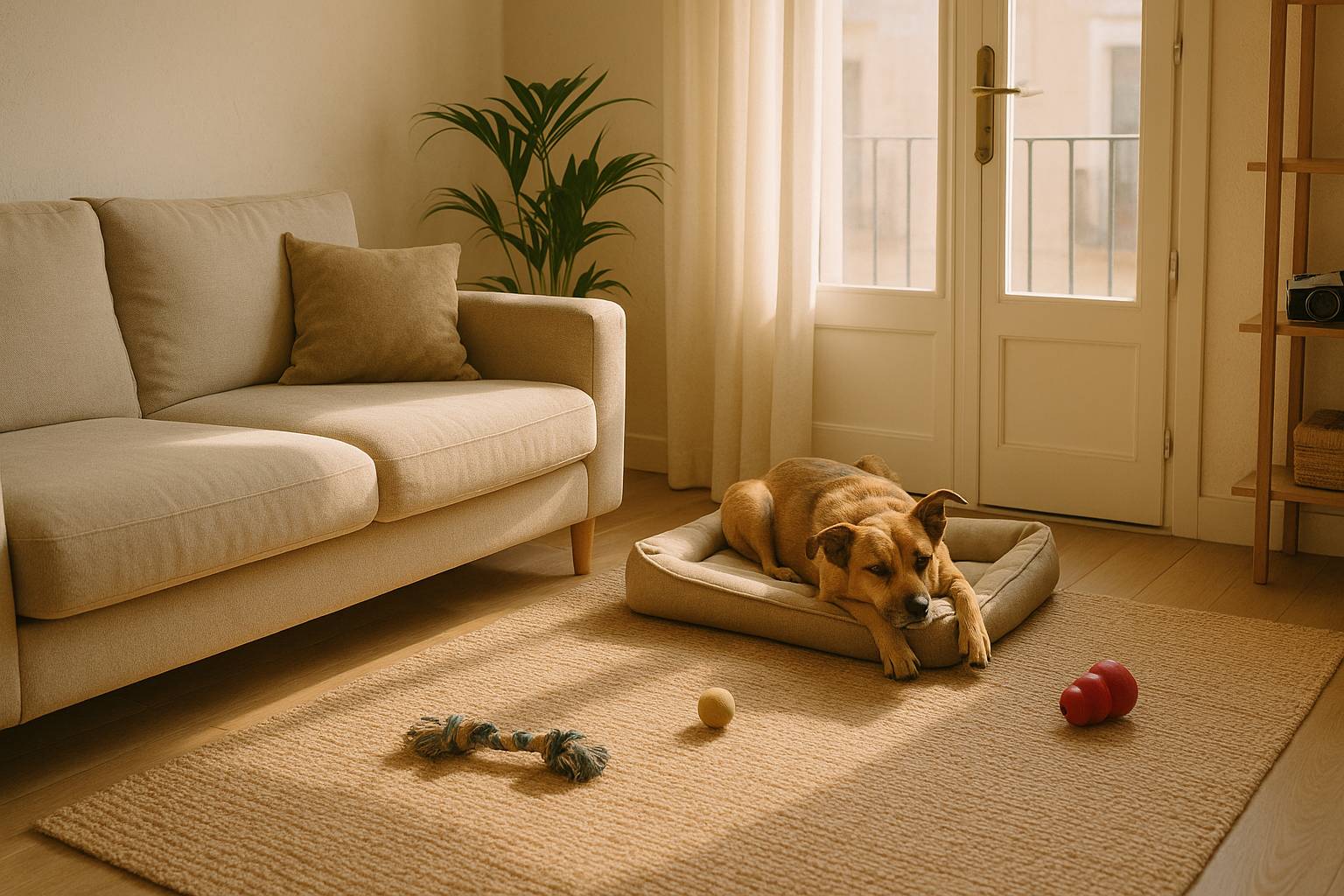 Cómo evitar que tu perro ladre al quedarse solo