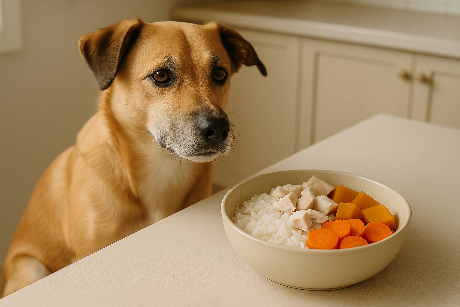 Dietas blandas recomendadas para perros con diarrea: recetas y consejos