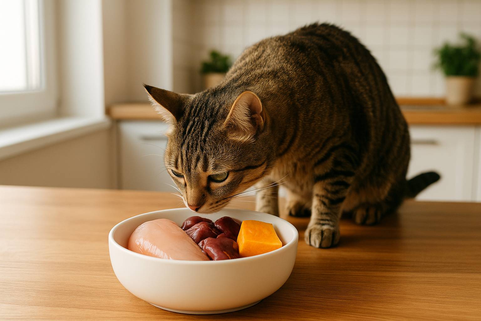 ¿Es buena la dieta barf para gatos esterilizados?