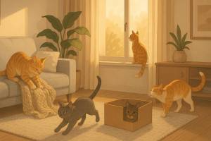 10 comportamientos raros de los gatos y su significado