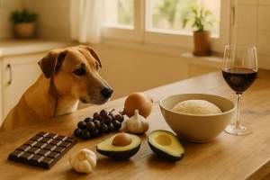 Alimentos prohibidos para perros que parecen inofensivos
