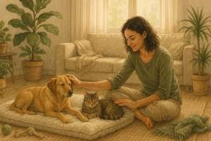 Cómo detectar estrés en tu mascota y reducirlo