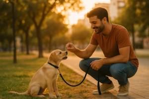 Cómo enseñar a tu perro a hacer sus necesidades fuera