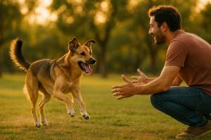 Cómo lograr que tu perro acuda a la llamada siempre