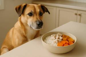 Dietas blandas recomendadas para perros con diarrea: recetas y consejos