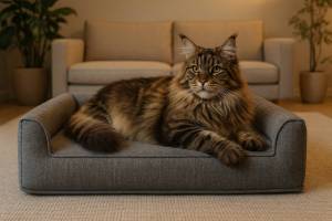 Mejores camas para gatos grandes y pesados: comparativa de materiales, comodidad y durabilidad