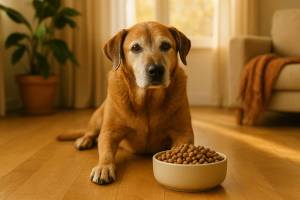 Qué tipo de pienso necesita un perro senior